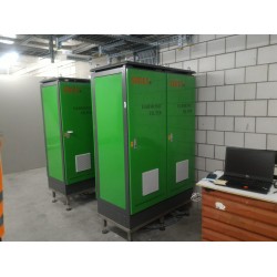 SIKES harmonic filters for central air conditioning in Switzerland.