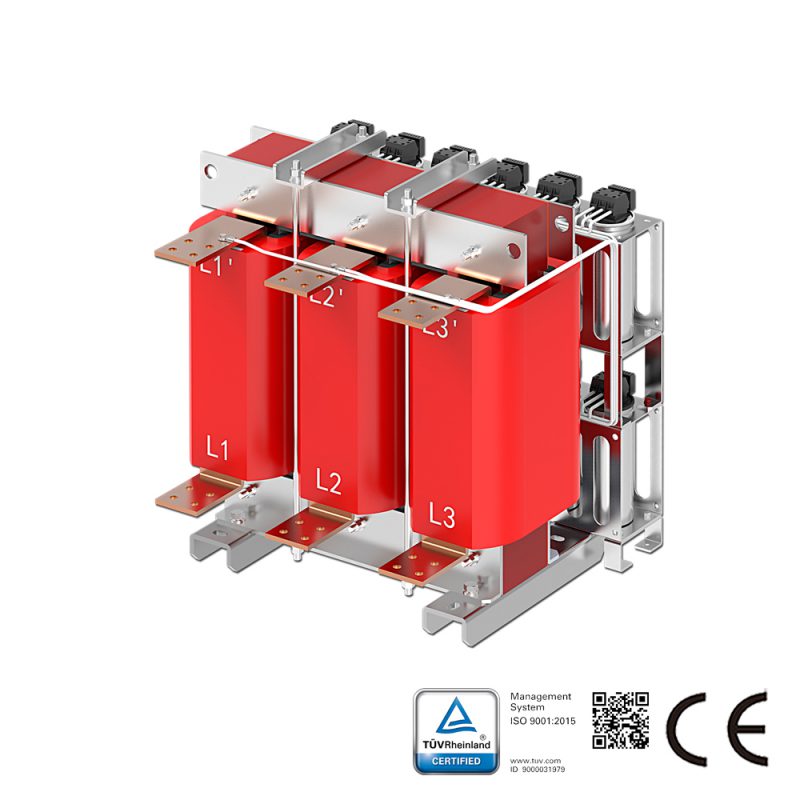 Sine wave filter, Rated Current 807A, 450KW, 400V