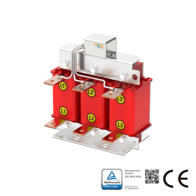 DV/DT filter, Rated Current 91A ,for 45KW Motor