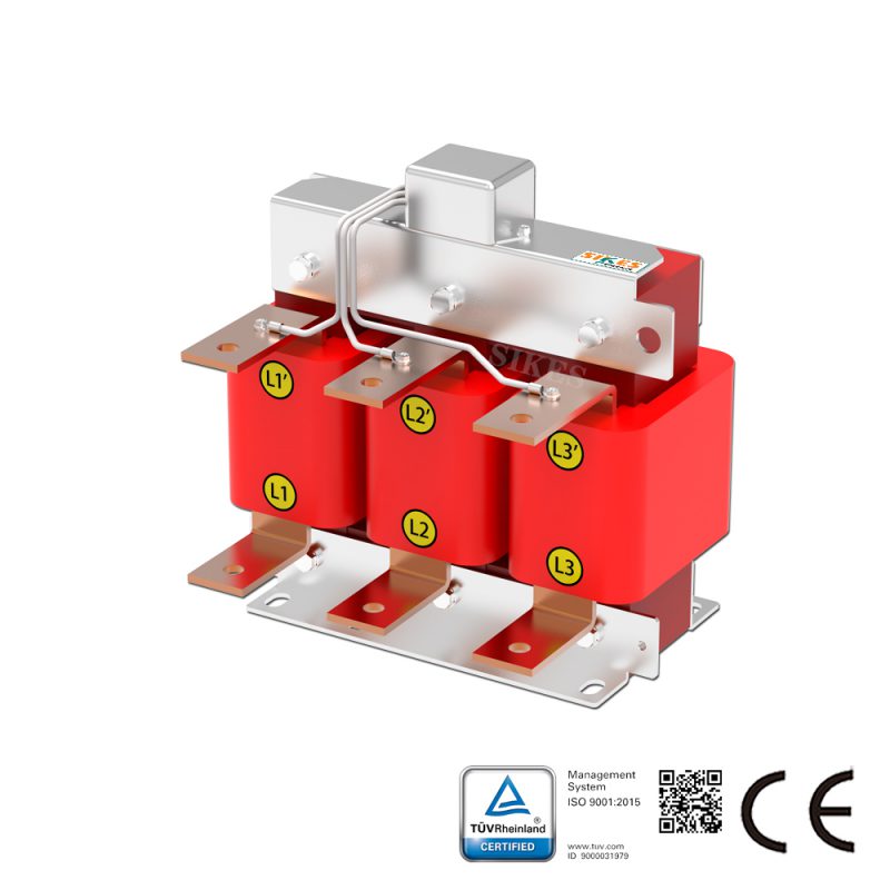 DV/DT filter, Rated Current 262A ,for 132KW Motor