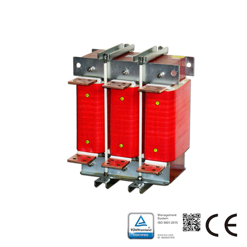 Line Reactor AC 3-Phase 400V ,2%(uK), Rated Current 1600A ,1400kw