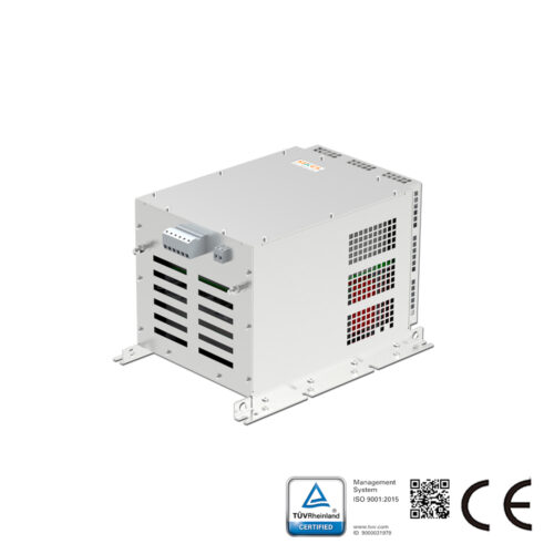 Filtro armonico per ventilatori EC Fans-tech abbinato a SC630F5-150-006. Un filtro può alimentare fino a 5 ventilatori.